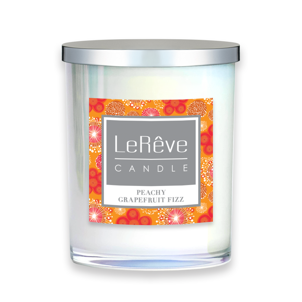 Peachy Grapefruit Fizz Candle